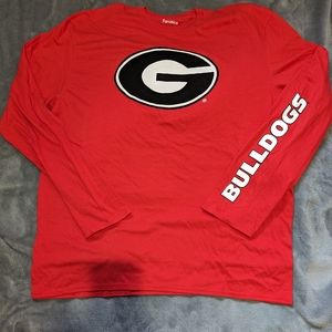 NWOT Mens Fanatics UGA Bulldogs shirt, 2X